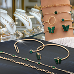 EDICIÓN LIMITADA © Brazalete De Moda Con Detalles En Cuarzo