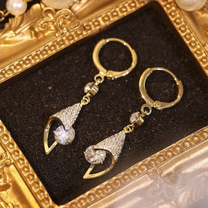 🎄 OFERTA NAVIDEÑA 🎁 Aretes Elegancia Dorado